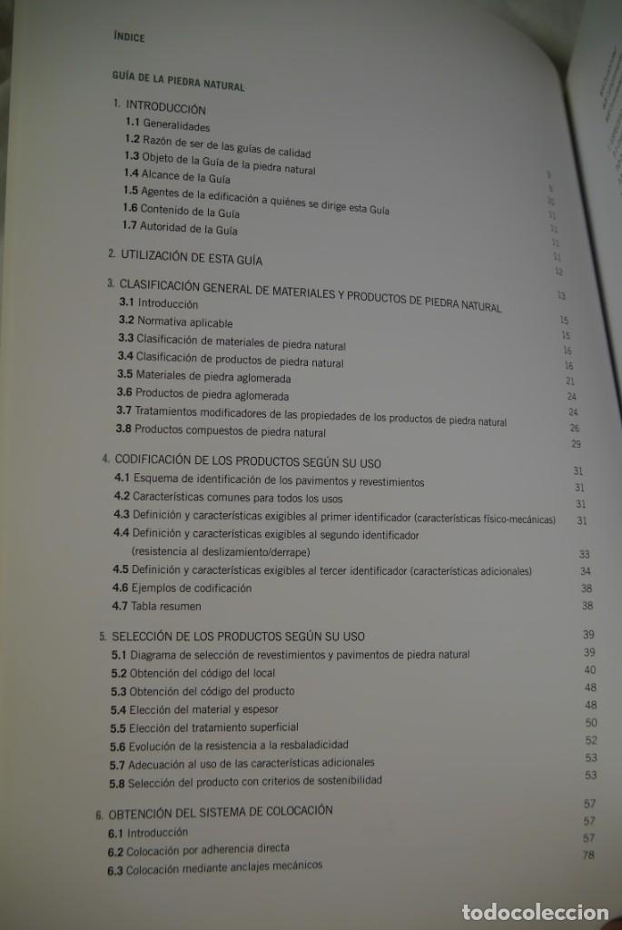Libros de segunda mano: Gu&iacute;a de la piedra natural, 2011 - Foto 6