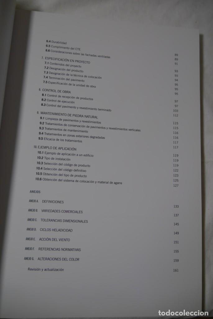 Libros de segunda mano: Gu&iacute;a de la piedra natural, 2011 - Foto 7