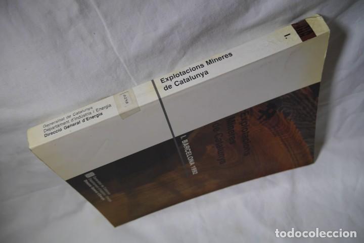 Libros de segunda mano: Explotacions Mineres de Catalunya, I. Barcelona, 1992 - Foto 3