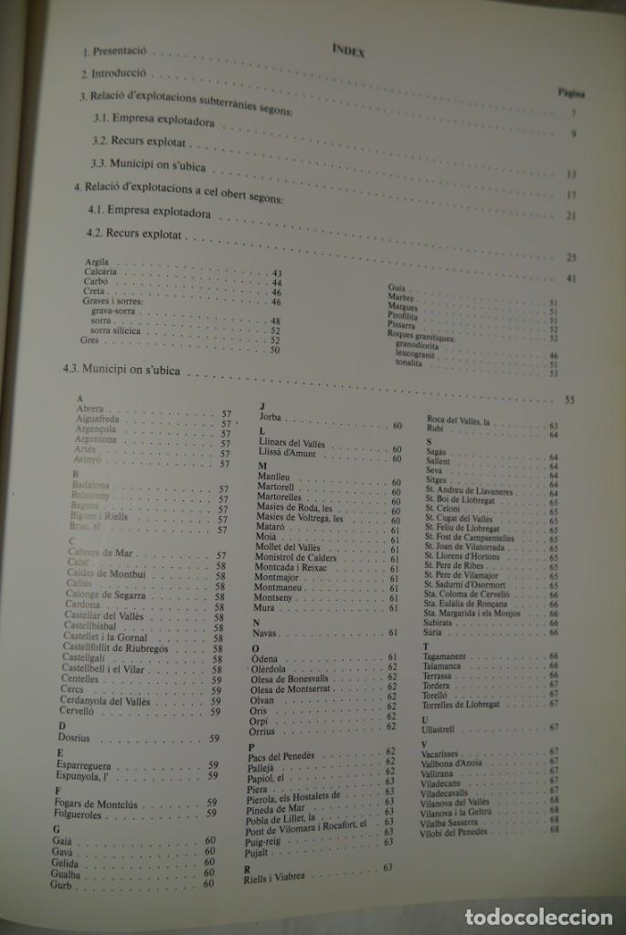 Libros de segunda mano: Explotacions Mineres de Catalunya, I. Barcelona, 1992 - Foto 6
