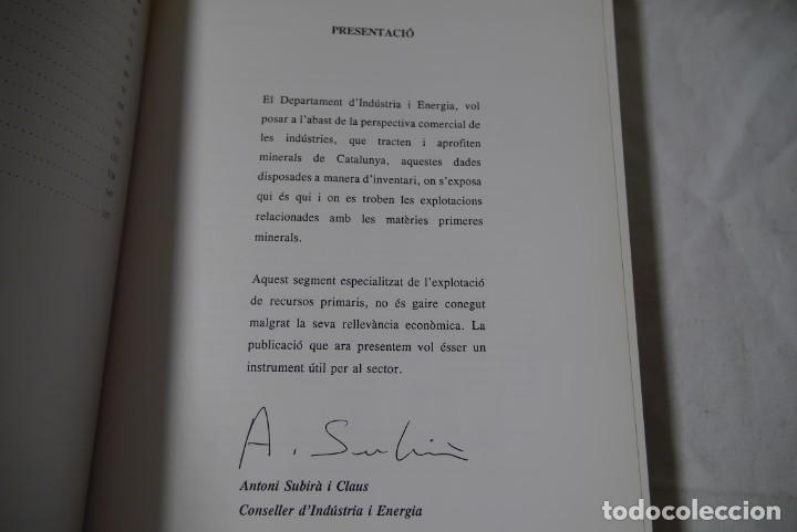 Libros de segunda mano: Explotacions Mineres de Catalunya, I. Barcelona, 1992 - Foto 8