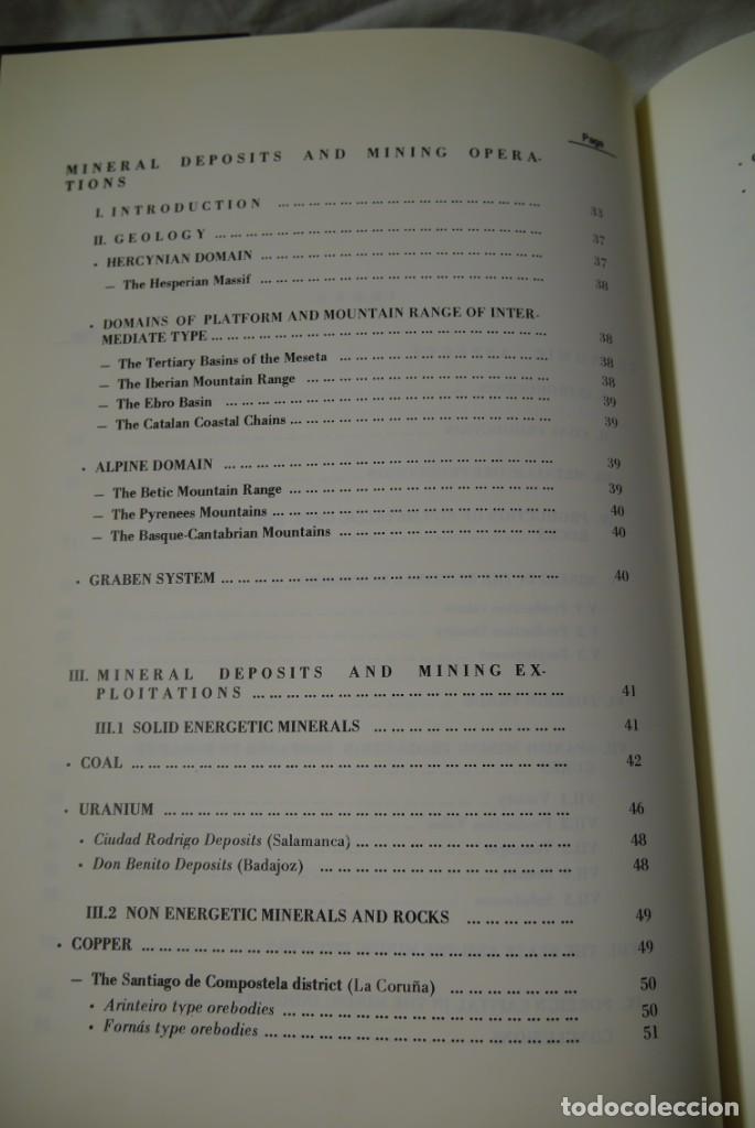 Libros de segunda mano: The mining industry in Spain, 1987, en ingl&eacute;s - Foto 8