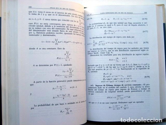 Libros de segunda mano de ciencias: Elementos de la teor&iacute;a de colas, de Saaty - Foto 3