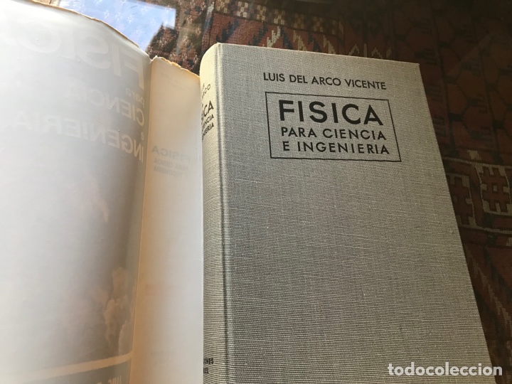 Libros de segunda mano de ciencias: F&iacute;sica para Ciencia e ingenier&iacute;a. Vicente Luis del Arco - Foto 4