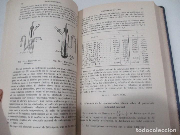 Libros de segunda mano de ciencias: VICTOR GAERTNER Electroqu&iacute;mica W10113 - Foto 7