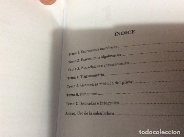 Libros de segunda mano de ciencias: Parte especifica matematicas pruebas acceso mayores de 25 decreto 2003 - Foto 2