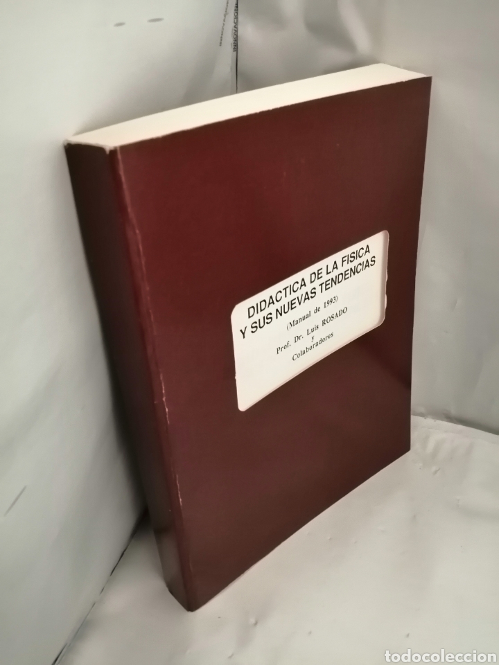 Libros de segunda mano de ciencias: DID&Aacute;CTICA DE LA F&Iacute;SICA (MANUAL DE 1993) - Foto 3