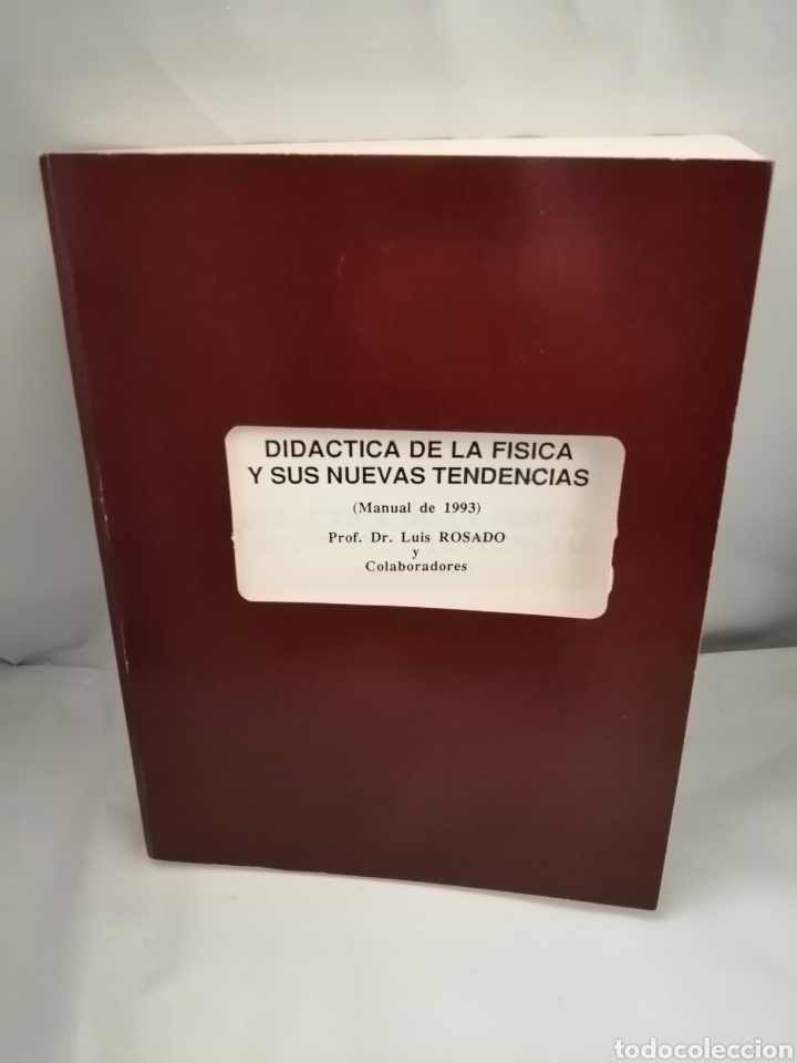 Libros de segunda mano de ciencias: DID&Aacute;CTICA DE LA F&Iacute;SICA (MANUAL DE 1993) - Foto 1