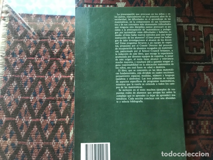 Libros de segunda mano de ciencias: El aprendizaje de las matem&aacute;ticas. Linda Dickson. Labor - Foto 3