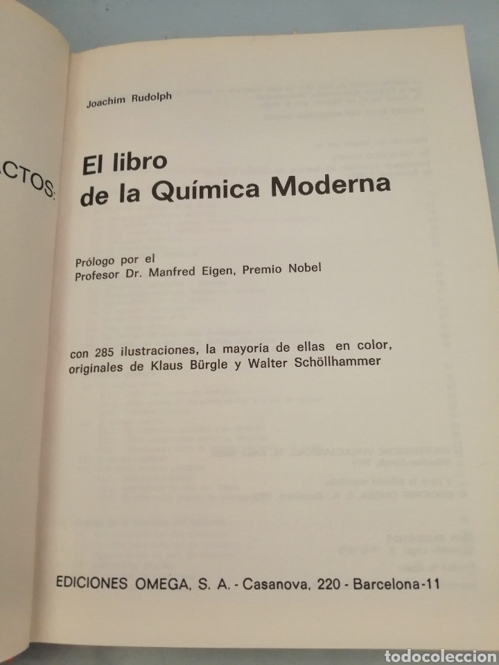 Libros de segunda mano de ciencias: SECRETOS EXACTOS. EL LIBRO DE LA QU&Iacute;MICA MODERNA - Foto 3