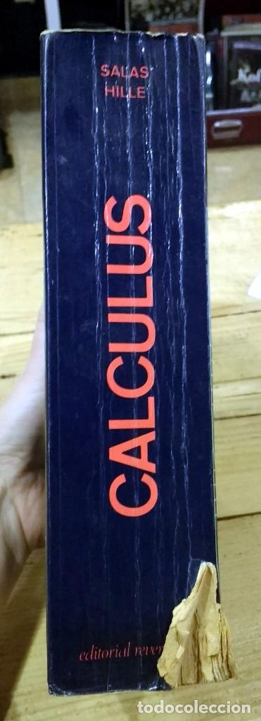 Libros de segunda mano de ciencias: Calculus de una y varias variables con geometr&iacute;a anal&iacute;tica. S.L. Sala y E. Hille - Foto 2