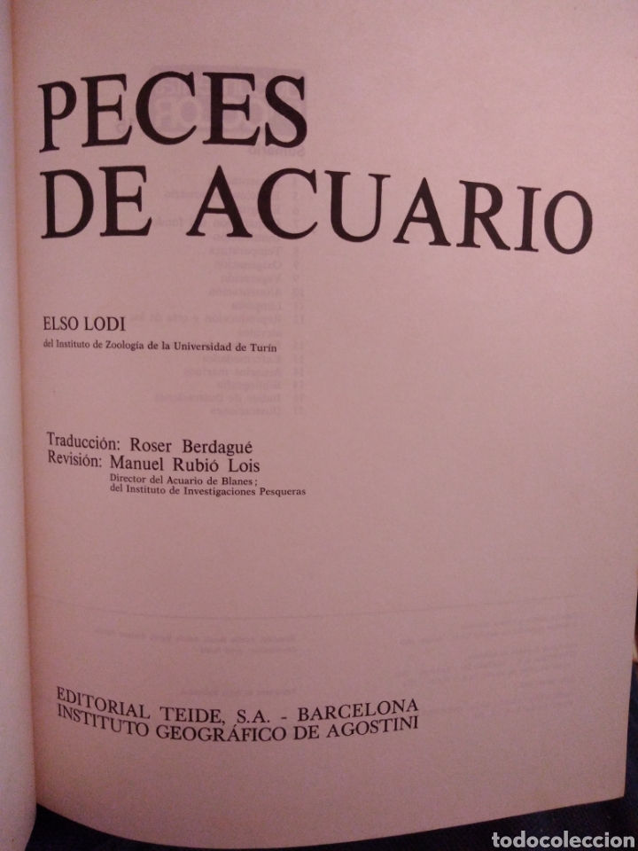 Libros de segunda mano: Peces de acuario editorial Teide - Foto 3