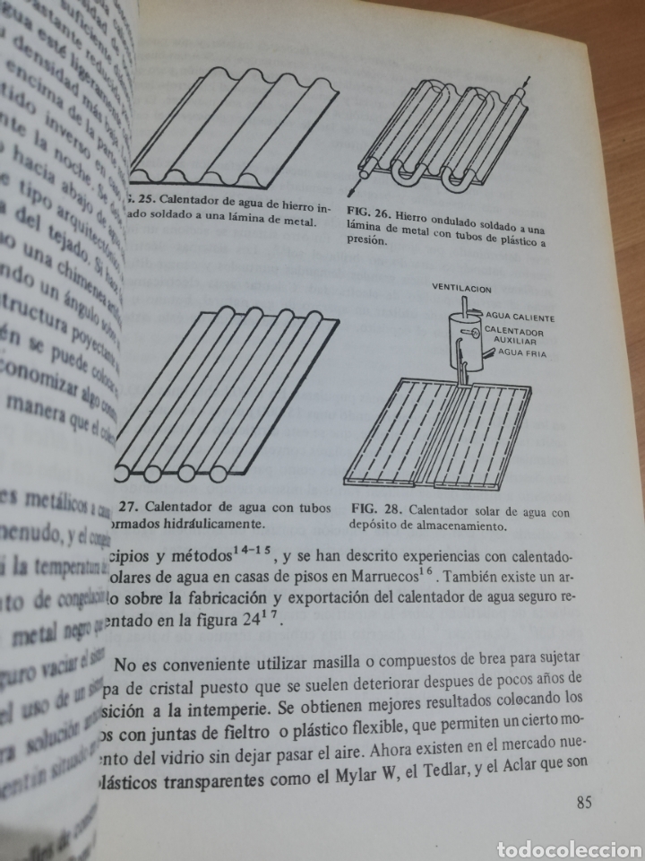 Libros de segunda mano de ciencias: USO DIRECTO DE LA ENERG&Iacute;A SOLAR (FARRINGTON DANIELS) - Foto 10