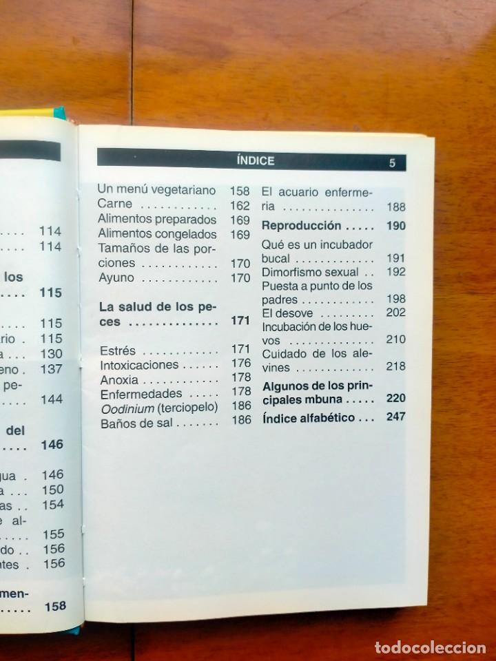 Libros de segunda mano: Gu&iacute;a completa de los ciclidos del lago Malawi. Mary Sweeney - Foto 5