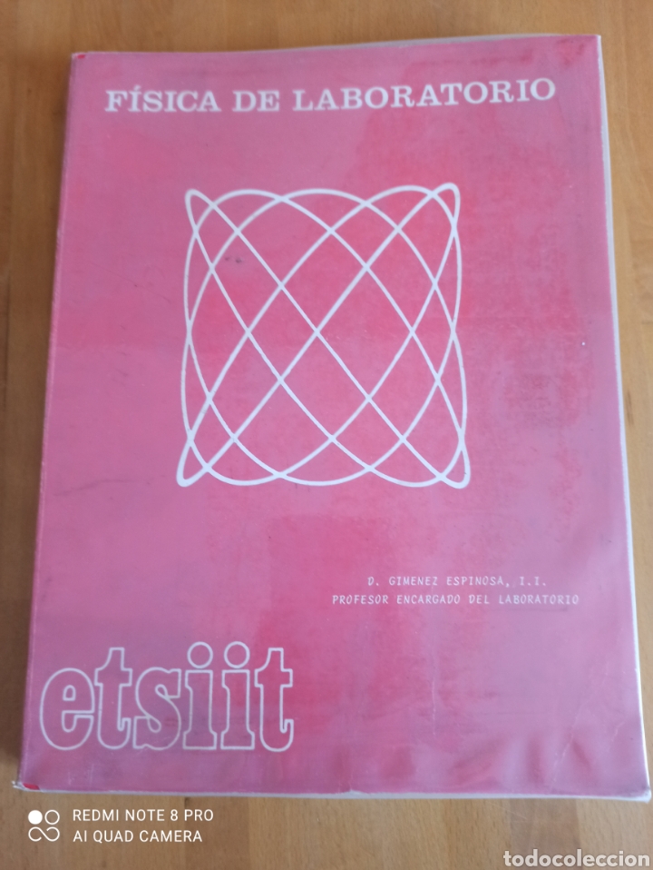 Libros de segunda mano de ciencias: F&iacute;sica de laboratorio. D. Gimenez Espinosa. ETSIIT - Foto 1
