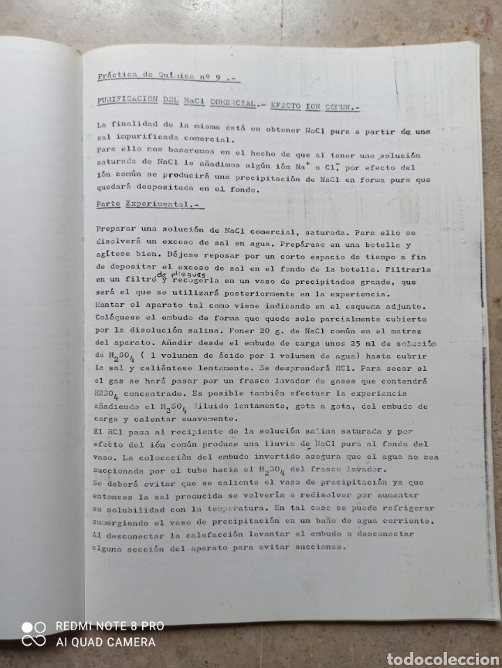 Libros de segunda mano de ciencias: ETSIIT. Pr&aacute;cticas de Qu&iacute;mica - Foto 2