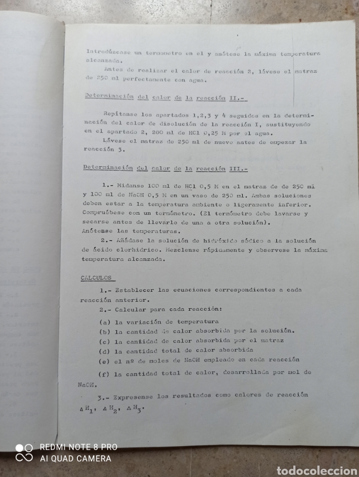 Libros de segunda mano de ciencias: ETSIIT. Pr&aacute;cticas de Qu&iacute;mica - Foto 3
