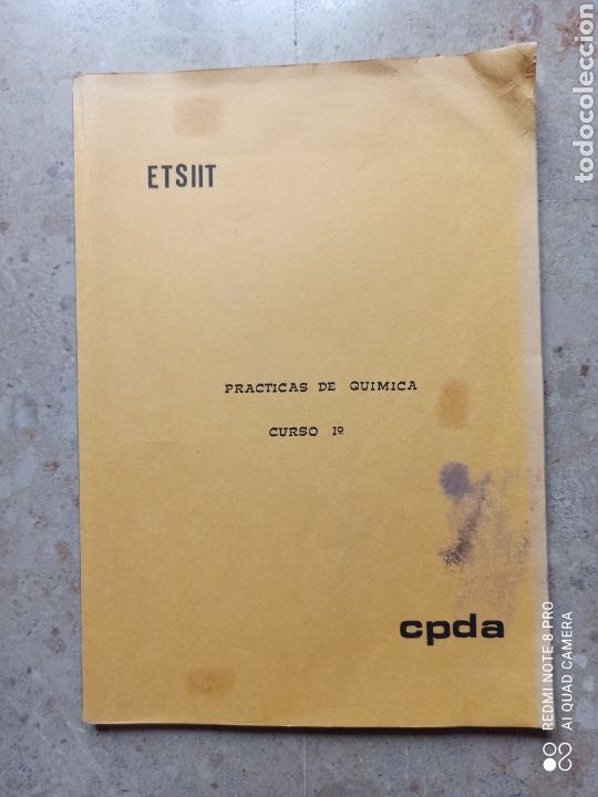 Libros de segunda mano de ciencias: ETSIIT. Pr&aacute;cticas de Qu&iacute;mica - Foto 1