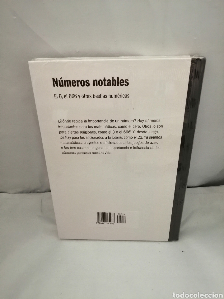 Libros de segunda mano de ciencias: N&Uacute;MEROS NOTABLES: EL 0, EL 666 Y OTRAS BESTIAS NUM&Eacute;RICAS (SIN RECORRIDO COMERCIAL, COMO NUEVO) - Foto 2