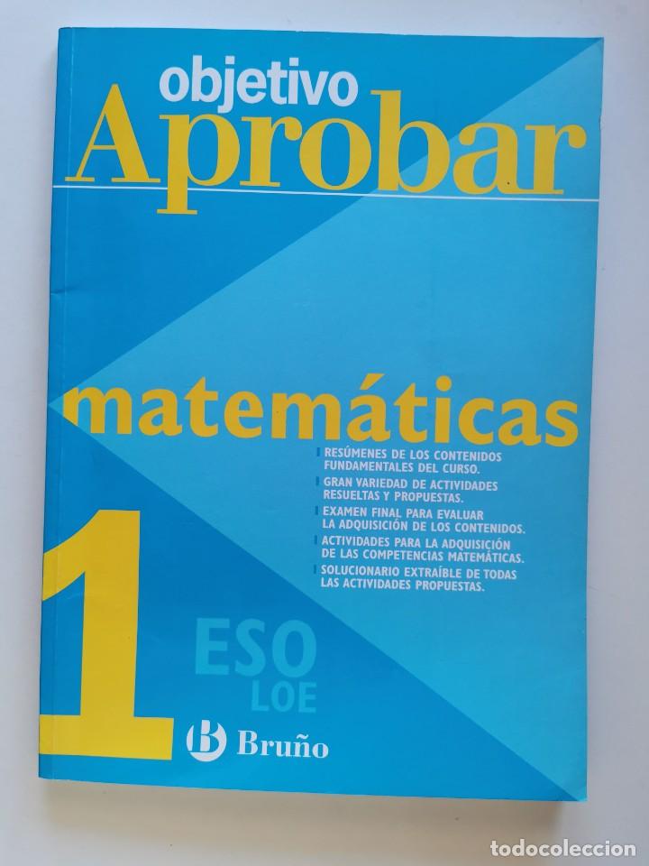 Libros de segunda mano de ciencias: MATEM&Aacute;TICAS 1&ordm; ESO/LOE (Bru&ntilde;o) - Foto 1