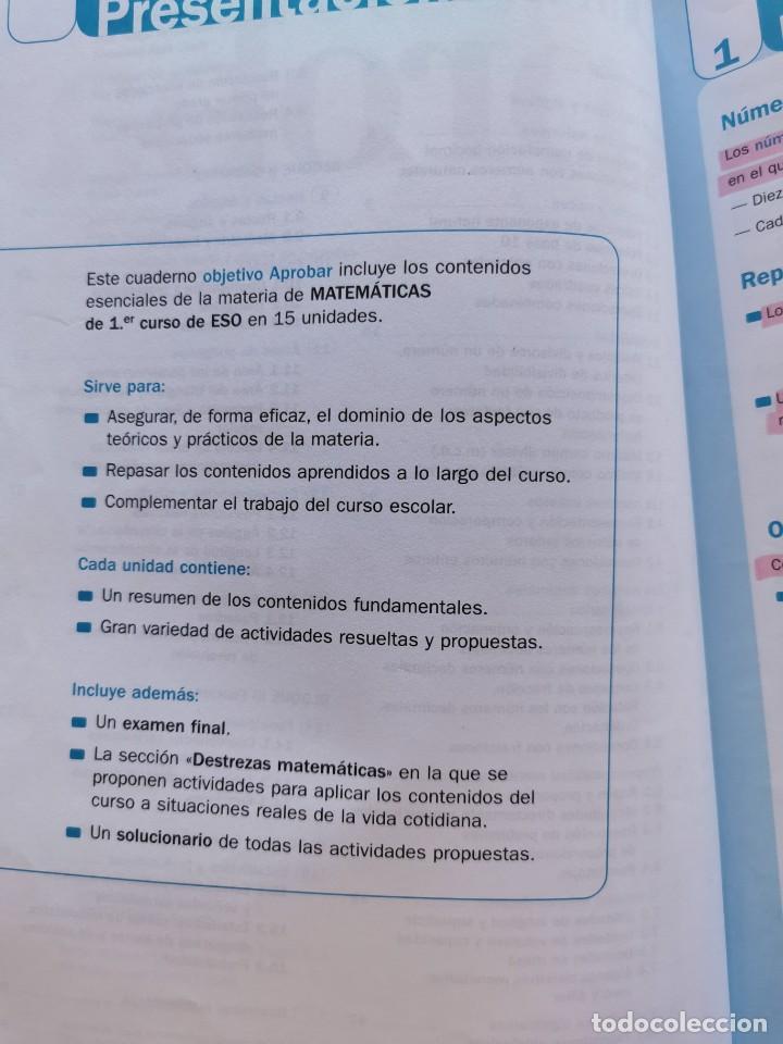 Libros de segunda mano de ciencias: MATEM&Aacute;TICAS 1&ordm; ESO/LOE (Bru&ntilde;o) - Foto 2