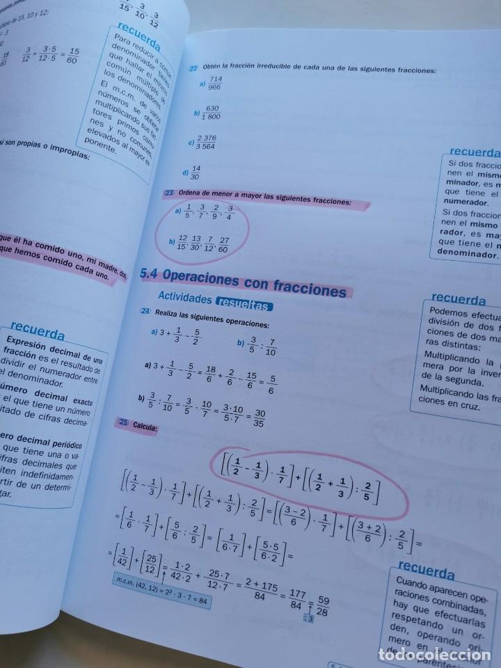 Libros de segunda mano de ciencias: MATEM&Aacute;TICAS 1&ordm; ESO/LOE (Bru&ntilde;o) - Foto 4