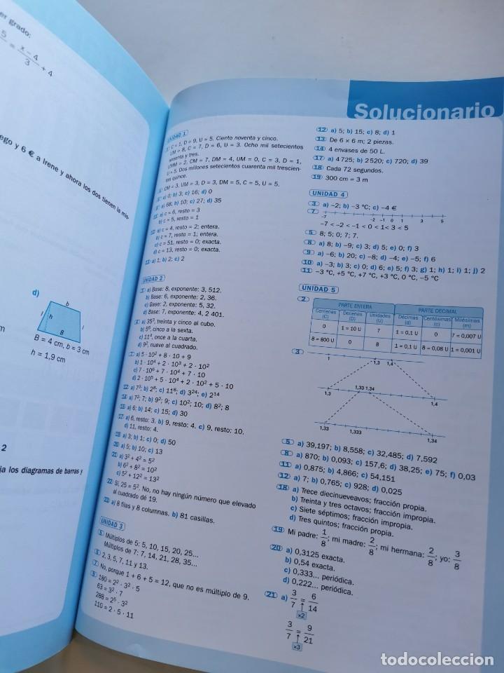 Libros de segunda mano de ciencias: MATEM&Aacute;TICAS 1&ordm; ESO/LOE (Bru&ntilde;o) - Foto 5