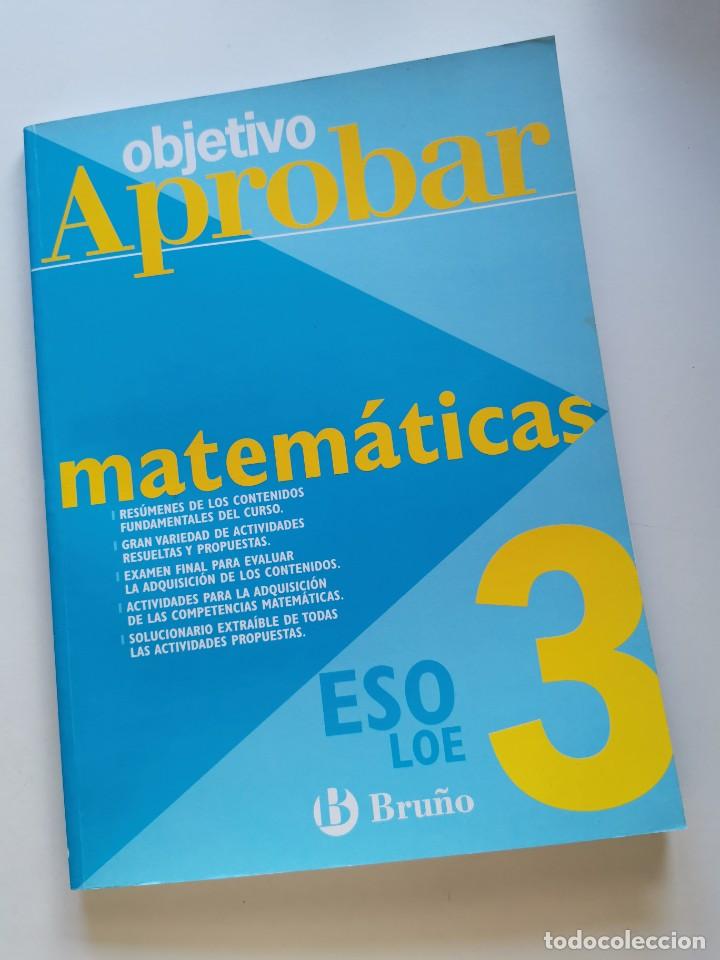 Libros de segunda mano de ciencias: MATEM&Aacute;TICAS 3&ordm; ESO/LOE (Bru&ntilde;o) - Foto 1
