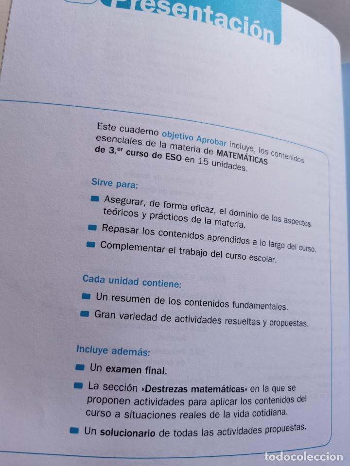 Libros de segunda mano de ciencias: MATEM&Aacute;TICAS 3&ordm; ESO/LOE (Bru&ntilde;o) - Foto 3