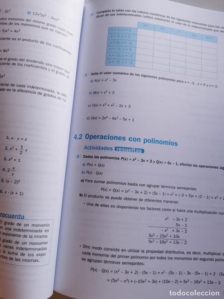 Libros de segunda mano de ciencias: MATEM&Aacute;TICAS 3&ordm; ESO/LOE (Bru&ntilde;o) - Foto 4