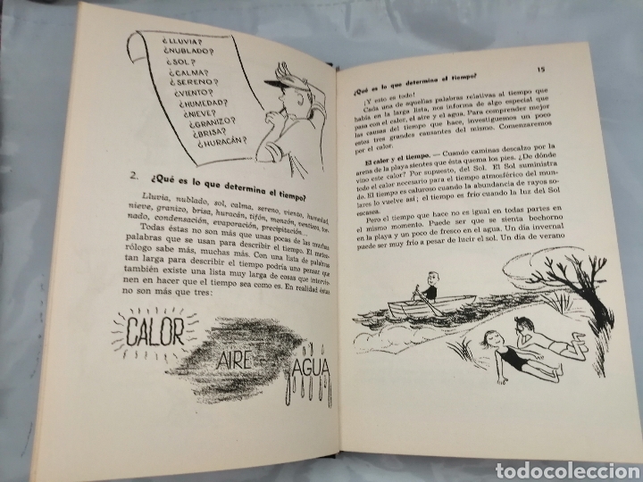 Libros de segunda mano de ciencias: EL TIEMPO Y C&Oacute;MO SE PREDICE (PRIMERA EDICI&Oacute;N) - Foto 8