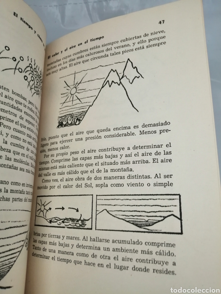 Libros de segunda mano de ciencias: EL TIEMPO Y C&Oacute;MO SE PREDICE (PRIMERA EDICI&Oacute;N) - Foto 10