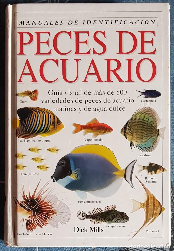 Libros de segunda mano: LIBRO PECES DE ACUARIO. MANUAL IDENTIFICACION. - Foto 1