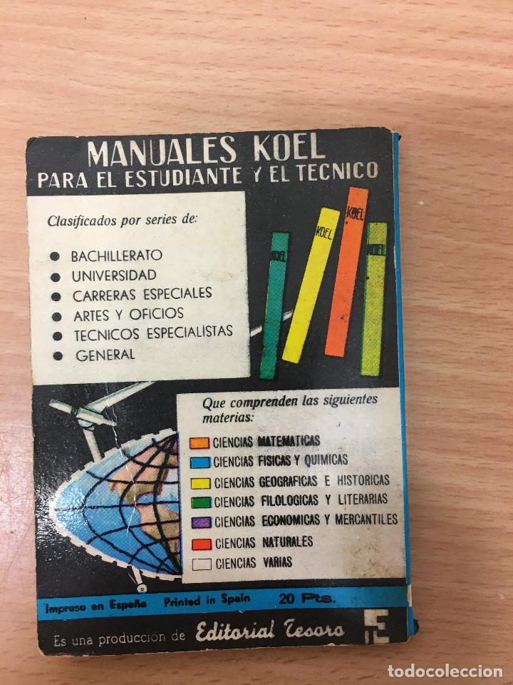 Libros de segunda mano de ciencias: FORMULARIO DE FISICA SUPERIOR - KOEL --23 - Foto 2