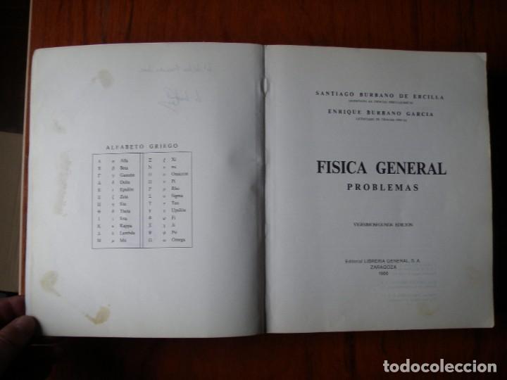 Libros de segunda mano de ciencias: LIBRO PROBLEMAS DE FISICA BURBANO - Foto 2