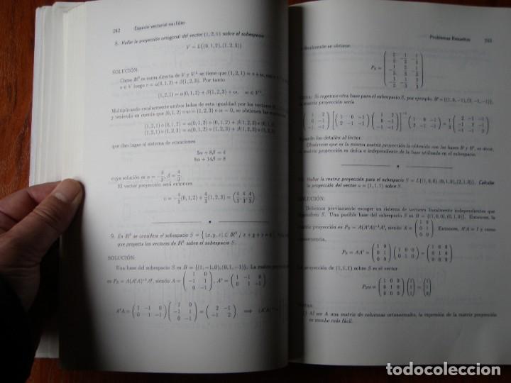 Libros de segunda mano de ciencias: LIBRO PROBLEMAS DE ALGEBRA CON ESQUEMAS TEORICOS A DE LA VILA - Foto 7