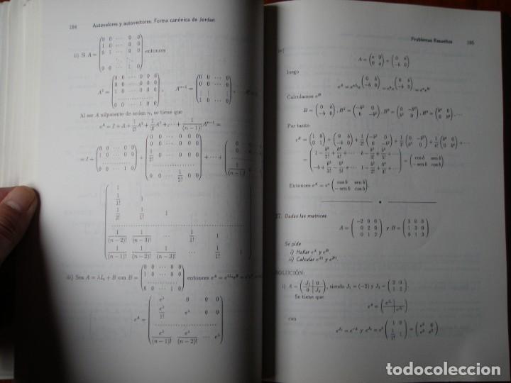 Libros de segunda mano de ciencias: LIBRO PROBLEMAS DE ALGEBRA CON ESQUEMAS TEORICOS A DE LA VILA - Foto 8