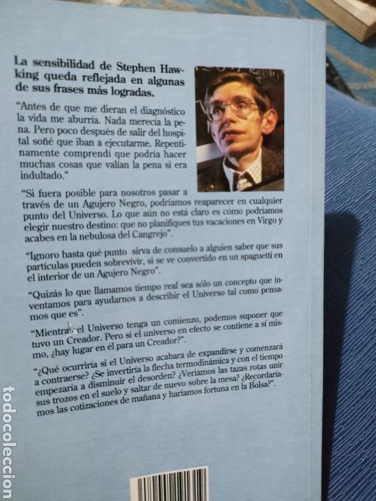 Libros de segunda mano de ciencias: Stephen Hawking y su historia del tiempo - Foto 2