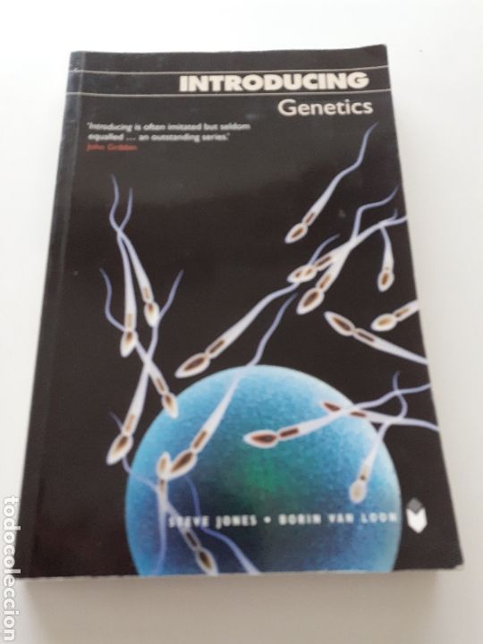 Libros de segunda mano: Introducing Genetics, Steve Jones Borin Van Loon, ingl&eacute;s 1993 - Foto 1