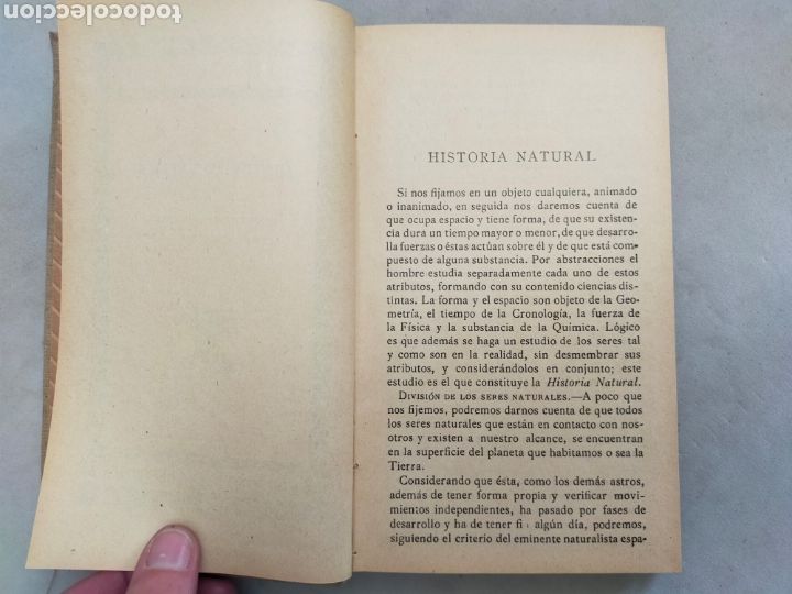 Libros de segunda mano: HISTORIA NATURAL. FRANCISCO DE BARRAS. ED DE LA LECTURA. - Foto 5