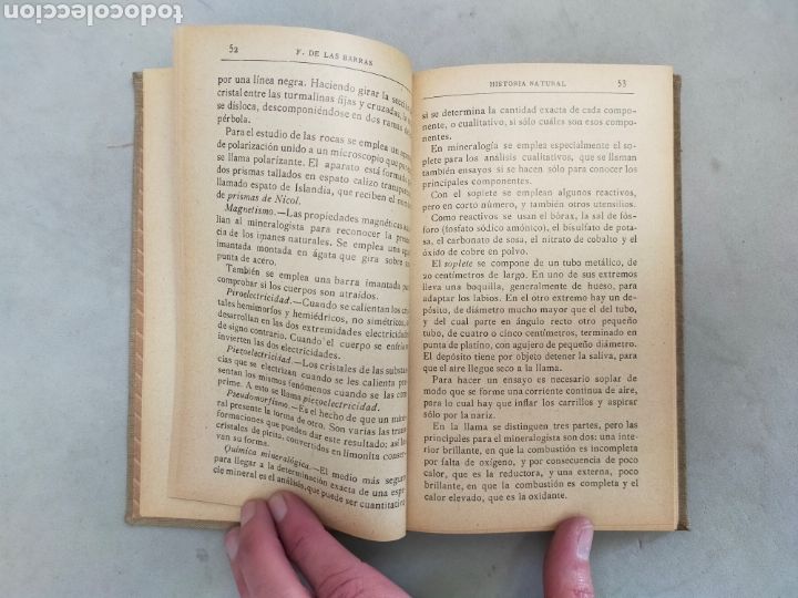 Libros de segunda mano: HISTORIA NATURAL. FRANCISCO DE BARRAS. ED DE LA LECTURA. - Foto 7