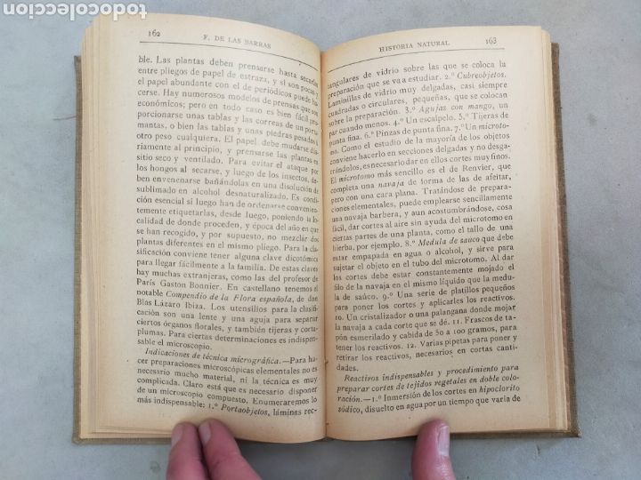 Libros de segunda mano: HISTORIA NATURAL. FRANCISCO DE BARRAS. ED DE LA LECTURA. - Foto 8