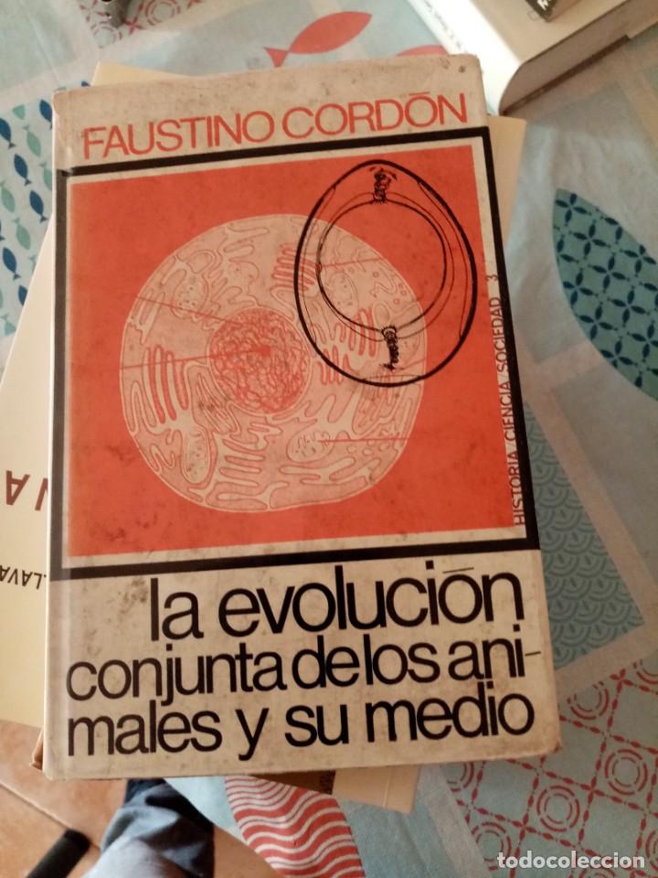 Libros de segunda mano: La evoluci&oacute;n conjunta de los animales y su medio de Faustino Cord&oacute;n - Foto 1