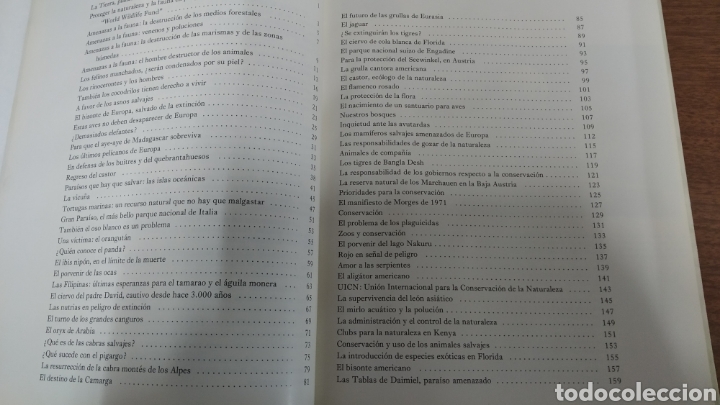 Libros de segunda mano: ANIMALES EN PELIGRO. WORLD WILDLIFE FUND - Foto 2