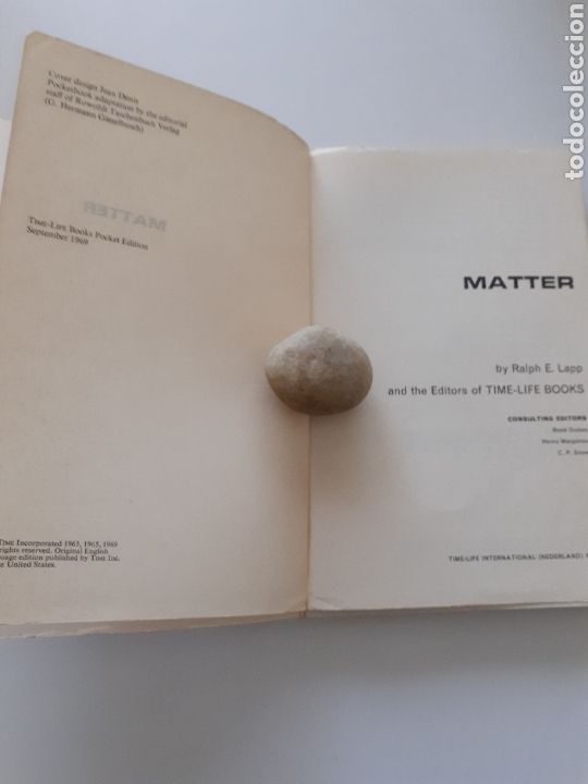 Libros de segunda mano de ciencias: Matter, libro en ingl&eacute;s 1969 - Foto 2