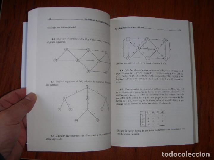 Libros de segunda mano de ciencias: Libro matem&aacute;ticas ALGORITMOS EN GRAFOS Y REDES EDITORIAL PPU - Foto 3