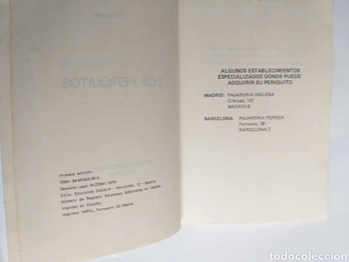 Libros de segunda mano: Los periquitos J.Ferrer - Foto 7