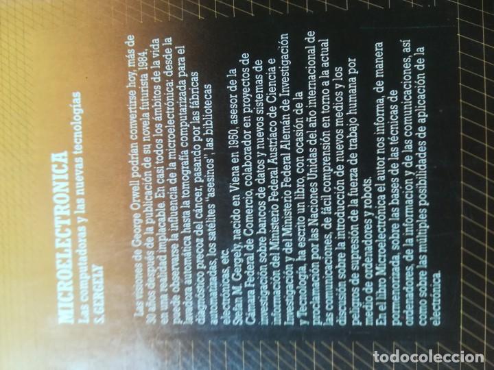Libros de segunda mano de ciencias: MICRO ELECTRONICA / S GERGELY / BIBLIOTECA CIENTIFICA SALVAT / AI42 - Foto 3
