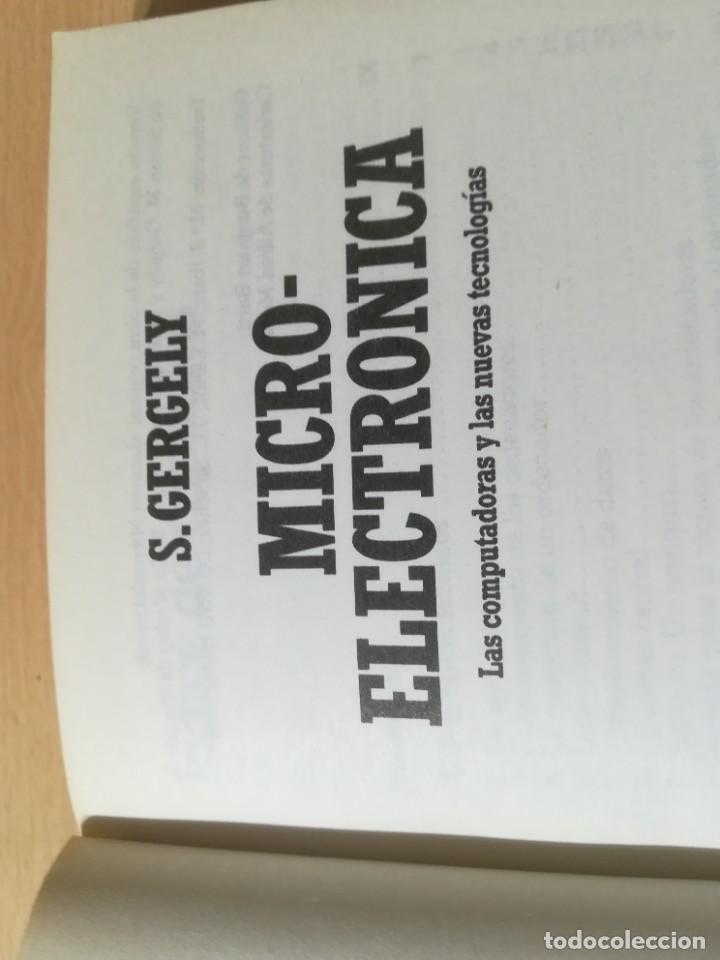 Libros de segunda mano de ciencias: MICRO ELECTRONICA / S GERGELY / BIBLIOTECA CIENTIFICA SALVAT / AI42 - Foto 5