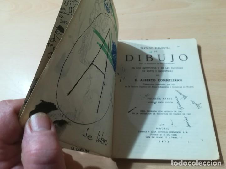 Libros de segunda mano de ciencias: TRATADO ELEMENTAL DIBUJO / ALBERTO COMMELERAN / HERNANDO / AK97 - Foto 4